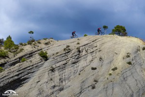 Mountain bike singletracks in the Pyrenees